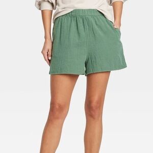 Universal Thread Women's High-Rise Pull-On Cotton Shorts